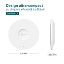 Tplink acces point ax6000 long range eap683 lr, interfata: 1 x 2.5g poe+ , alimentare: 802.3at poe, alimentatorul dc nu este inclus in pachet, consum energie: 20.43w, antena:  2.4 ghz: 4× 4 dbi, 5 ghz: 4× 5 dbi, montare: tavan/perete (kit-uri de montare i,  Access point & Range Ext. | electropc.ro