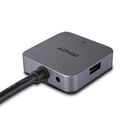 Hub lindy 4 porturi, interfata usb 3.2 / 3.1 gen 1 / usb 3.0, lungime 5m, latime de banda suportata 5gbs, chipset: vl817-q7, gri,  Hub-uri USB | electropc.ro