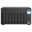 Nas qnap 832px 8-bay, cpu annapurna labs alpine al324 1.7ghz quad core, ram 4gb ddr4 sodimm (max. 16gb), 2.5"/3.5" sata 6gbps hdd (neincluse), lan: 2x2.5gbe 2x10gbe sfp+, placa aditionala pcie 2 porturi 2.5gbe, usb3.2 gen2: 2 usb3.2 gen1: 3, tower, single,  NAS | electropc.ro