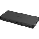 Asus dc500 triple 4k usb-c dock, interfata usb-c,putere alimentare 96 w, compatibilitate universal, rezolutii video suportate 4k @60hz, dimensiune 21 x 185 x 80 mm, greutate 335 g, culoare negru, caracteristici lan 10/100/1000/2500 mbps, usb 2.0 2, usb 3.,  Docking stations | electropc.ro