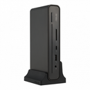 Asus triple display usb-c dock dc300, permite opt conexiuni la periferice în același timp, usb-a și usb-c acceptă transfer de date de până la 10 gbps, puterea usb-c de până la 90 w,  Docking stations | electropc.ro