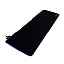 Mousepad spacer rgb gaming, cauciuc si material textil, 900 x 300 x 3 mm, 1.8 m lungime cablu, 13 moduri de iluminare, statice si dinamice, negru/rgb,  Mousepad | electropc.ro