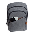 Rucsac laptop trust avana pentru laptop-uri cu diagonala de 16", material pom, rpet polyester, rpet twill polyester, volum 20 l, gri,  Genti laptop | electropc.ro
