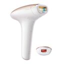 Epilator ipl philips lumea sc1997/00, 250.000 impulsuri, senzor piele, accesoriu corp si fata, utilizare cu fir, husa, roz/alb,  Epilatoare | electropc.ro