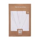 Halat de baie barbati bbc organic - alb square nature,  Halate de Baie | electropc.ro