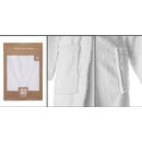 Halat de baie dama bbc organic - alb square nature,  Halate de Baie | electropc.ro