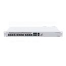 Mikrotik switch, crs312-4c+8xg-rm, procesor: 650 mhz, sistem operare: routeros / switchos, 64mb ram, 16mb flash, interfata: 1 x 10/100, 4 x combo 10g ethernet/ sfp+, 8 x 1g/2.5g/5g/10g , usb type a, dimensiuni: 443 x 183 x 44 mm.,  Switch-uri | electropc.ro