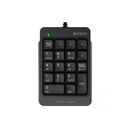 Tastatura a4tech numericpad fstyler fk13, neagra,  Tastaturi | electropc.ro