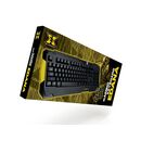 Tastatura gaming x by serioux, edana, taste iluminate 4 culori, anti- ghosting pana la 20 de taste, functii multimedia, durata de viata taste ~10mil apasari, functie blocare tasta windows, cablu textil,  Tastaturi | electropc.ro