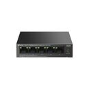 Tp-link ls105lp switch 5 porturi 10/100mbps, 4 porturi poe, buget poe: 41w, auto negotiation, auto mdi/mdix, fara ventilator, montaj perete, birou, poe porturi 1–4, pana la 15.4 w per canal, dimensiuni:100×98×25 mm, switching capacity: 1 gbps, packet forw,  Switch-uri | electropc.ro