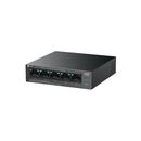 Tp-link ls105lp switch 5 porturi 10/100mbps, 4 porturi poe, buget poe: 41w, auto negotiation, auto mdi/mdix, fara ventilator, montaj perete, birou, poe porturi 1–4, pana la 15.4 w per canal, dimensiuni:100×98×25 mm, switching capacity: 1 gbps, packet forw,  Switch-uri | electropc.ro