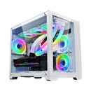 Carcasa 1stplayer mv6 cube tower argb alb,  Carcase | electropc.ro