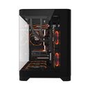 Carcasa 1stplayer uv6 cube tower argb negru,  Carcase | electropc.ro