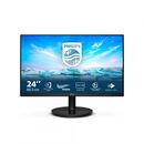 Monitor philips 23.8" 241v8lab/00, diagonal (inch): 23.8, diagonal (cm): 60.5, aspect ratio: 16:9, panel: va, resolution: 1920x1080, refresh rate: 100hz, response time gtg: 4ms, brightness (max): 250 cd/m², contrast (static) : 4000:1, contrast (dynamic): ,  Monitoare LED | electropc.ro