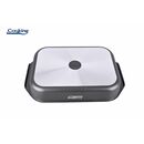 Tava aluminiu cu acoperire ceramica 39.5x26 cm, dark line, cooking by heinner,  Tavi copt | electropc.ro