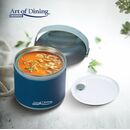 Caserola termica dubla 920 ml, loca, albastru, heinner,  Boluri & Cutii alimente | electropc.ro