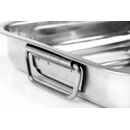 Tava cuptor inox, 40x30x5.5cm,vanora home,  Tavi copt | electropc.ro