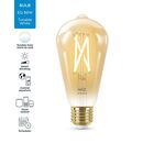 Bec led inteligent vintage (decorativ) wiz connected filament gold st64 ,wi-fi, e27, 6.7w (50w), 640 lm, lumina alba (2000-5000k), compatibilgoogle assistant/alexa/siri,  Becuri si Tuburi LED | electropc.ro