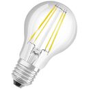 Bec led osram classic a60, ultra efficient light, e27, 2.5w (40w), 525 lm, lumina calda (3000k), cu filament,  Becuri si Tuburi LED | electropc.ro