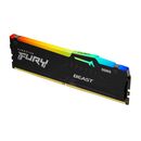 Memorie kingston 16gb ddr5 6400mhz cl32 fury beast rgb,  Memorii RAM Desktop | electropc.ro