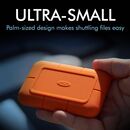 Ssd extern lacie rugged, 2tb, orange, usb 3.2,  Hard Disk-uri externe | electropc.ro