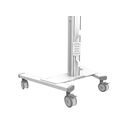 Stand podea mobil/fix neomounts fl50s-825wh1; pentru display-uri cu diagonale 37"-75", sistem de prindere vesa 100x100~600x400, greutate maxima suportata 70kg, fix, inaltime reglabila manual 1040-1570mm (4 presetari); management cabluri, manere practice, ,  Suporturi TV & Monitor | electropc.ro