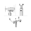 Stand podea mobil/fix neomounts fl50s-825wh1; pentru display-uri cu diagonale 37"-75", sistem de prindere vesa 100x100~600x400, greutate maxima suportata 70kg, fix, inaltime reglabila manual 1040-1570mm (4 presetari); management cabluri, manere practice, ,  Suporturi TV & Monitor | electropc.ro