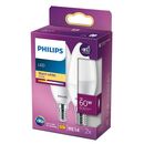 2 becuri led philips b38, eyecomfort, e14, 7w (60w), 806 lm, lumina calda (2700k), mat,  Becuri si Tuburi LED | electropc.ro
