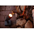 3 spoturi led rgb pentru exterior cu spike ledvance smart+ wifi garden spot, 14.5w, 680 lm, lumina alba si color (3000k), ip65, 145x90x295mm, aluminiu, gri inchis,  Aplice de exterior | electropc.ro