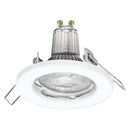 5 spoturi led incastrate ledvance, gu10, 5x2.6w, 5x230 lm, lumina calda (2700k), Ø8cm, alb,  Aplice de exterior | electropc.ro