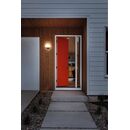 Aplica led pentru exterior cu camera si senzor ledvance smart+ wifi round camera, 15w, 950 lm, lumina calda (3000k), dimabila, cu difuzor si alarma, ip44/ik03, 180x105mm, policarbonat, gri inchis,  Aplice de exterior | electropc.ro