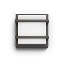 Aplica led pentru exterior philips petronia, 12w (83w), 1200 lm, lumina calda (2700k), ip44, 190x190x53mm, antracit,  Aplice de exterior | electropc.ro