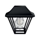 Aplica tip felinar pentru exterior philips alpenglow, 1xe27, max 42w, ip44, 130x181x170mm, negru,  Aplice de exterior | electropc.ro