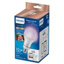 Bec led rgb inteligent philips bulb a80, wi-fi, bluetooth, e27, 18.5w (150w), 2452 lm, lumina alba si color (2200-6500k),  Becuri si Tuburi LED | electropc.ro