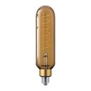 Bec led vintage (decorativ) philips classic gold giant t65, eyecomfort, e27, 7w (40w), 470 lm, lumina calda (1800k), dimabil, cu filament, 27.3x6.6cm,  Becuri si Tuburi LED | electropc.ro