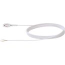 Cordon prelungitor h05vv-f 3g1, 3m, alb,  Accesorii iluminat de interior | electropc.ro