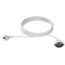 Cordon prelungitor schuko+priza h05vv-f 3g1.5, 5 m, alb, cu protectie pt copii,  Accesorii iluminat de interior | electropc.ro