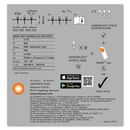 Extensie ghirlanda led rgb pentru exterior cu spike ledvance smart+ wifi garden 3 dot, 0.7w, 110 lm, 0.5+1m lungime, ip65, policarbonat,  Aplice de exterior | electropc.ro