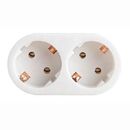 Multistecker bachmann, 2 prize, putere maxima: 3600w, tensiune alimentare: 230v, amperaj: 16a, culoare alba,  Accesorii iluminat de interior | electropc.ro