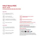 Panou solar fotovoltaic monocristalin hiku7 mono perc cs6n-665ms silver frame, max. 1500v, lungime cablu 1400mm, conector t6, 665w, 2384x1303x35mm, ip68, 132 celule [2x(11x6)],  Panouri fotovoltaice | electropc.ro