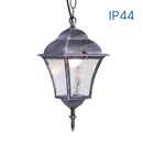 Pendul tip felinar vivalux sofia, e27, max 1x60w, ip44, 145x145x1000mm, argintiu, bec neinclus,  Aplice de exterior | electropc.ro