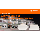 Plafoniera led pentru exterior cu senzor de miscare ledvance surface slim square 260, 26w, 2730 lm, lumina neutra (4000k), ip65/ik10, 260x260x55mm, alb,  Aplice de exterior | electropc.ro