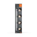 Spot led cvadruplu ajustabil ledvance decor jupiter, 22w, 2000 lm, lumina calda (3000k), ip20, 700mm, argintiu, clasa energetica f,  Spoturi aplicate | electropc.ro