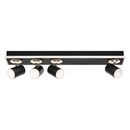 Spot led cvadruplu ajustabil ledvance decor mars, 58.5w, 5780 lm, lumina calda (3000k), ip20, 713mm, negru, clasa energetica f,  Spoturi aplicate | electropc.ro