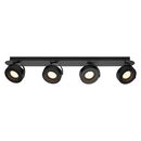 Spot led cvadruplu ajustabil ledvance decor venus, 21w, 2000 lm, lumina calda (3000k), ip20, 695mm, negru, clasa energetica f,  Spoturi aplicate | electropc.ro