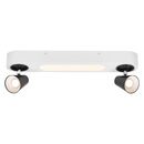 Spot led dublu ajustabil ledvance decor neptune, 20w, 1630 lm, lumina calda (3000k), ip20, 508mm, alb, clasa energetica f,  Spoturi aplicate | electropc.ro