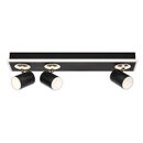 Spot led triplu ajustabil ledvance decor mars, 41w, 3100 lm, lumina calda (3000k), ip20, 558mm, negru, clasa energetica f,  Spoturi aplicate | electropc.ro