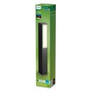 Stalp led pentru exterior philips stratosphere, 3.8w, 800 lm, lumina calda (2700k), ip44, 420x60x76mm, antracit,  Aplice de exterior | electropc.ro
