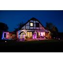 Stalp led rgb pentru exterior ledvance smart+ wifi cube post, 10w, 500 lm, lumina alba si color (3000k), ip44/ik03, 800x120mm, aluminiu, gri inchis,  Aplice de exterior | electropc.ro