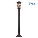 Stalp pentru iluminat exterior vivalux jardin, e27, max. 1x60w, ip44, 155x155x1000mm, coffee, bec neinclus,  Aplice de exterior | electropc.ro